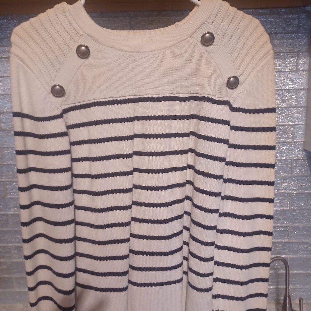 PattyBoutik Cream Knit Sweater